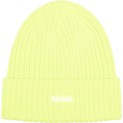 Supreme Overdyed Beanie Lime