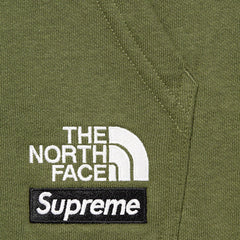 Supreme/The North Face Convertible Hooded Sweatshirt Olive