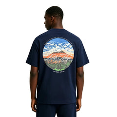 KITH TOKYO FUJI LOGO TEE Navy