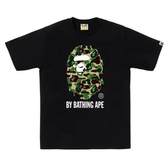 BAPE ABC Camo By Bathing Ape Tee Black Green