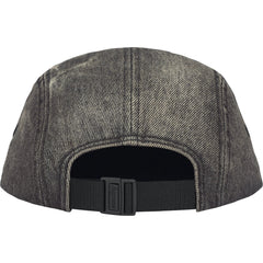 Supreme Denim Camp Cap Washed Black