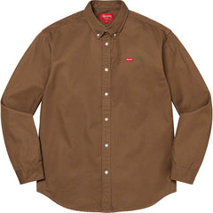 Supreme Small Box Shirt Brown