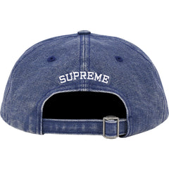 Supreme Pigment Canvas S Logo 6-Panel Navy