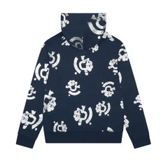 Denim Tears Bstroy Tears Zip Hoodie Blue