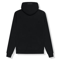 Fear Of God Essentials Black Knit Hoodie