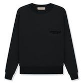Fear of God Essentials Black Crewneck (SS22)