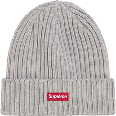 Supreme SS26 Overdyed Beanie Heather Grey