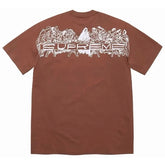 Supreme Supper Tee Brown