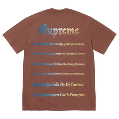 Supreme Grim Reaper Tee Brown