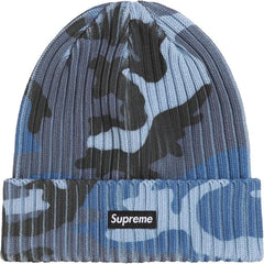Supreme SS26 Overdyed Beanie Blue Camo