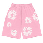 Denim Tears The Cotton Wreath Shorts Pink