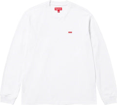 Supreme Small Box LS Tee White