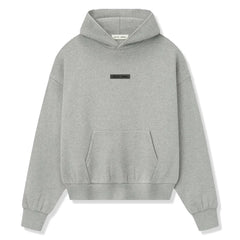 Fear Of God Essentials Classic Fleece Concrete Heather Hoodie (FW25)