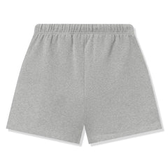 Fear Of God Essentials Classic Fleece Concrete Heather Shorts (FW25)