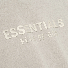 Fear Of God Essentials Classic Heather Stone T-Shirt (FW25)