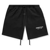 Fear Of God Essentials Classic Jet Black Shorts (SS25)