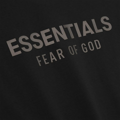 Fear Of God Essentials Classic Jet Black T-Shirt (FW25)