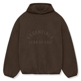 Fear Of God Essentials Core Collection Nylon Fleece Heather Wood Hoodie