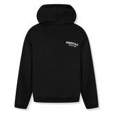 Fear Of God Essentials Fleece Black Hoodie (FW24)