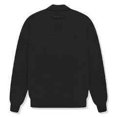 Fear of God Essentials Jet Black Crewneck (SS23)
