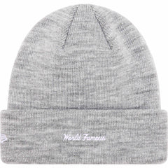 Supreme New Era® Box Logo Beanie Heather Grey