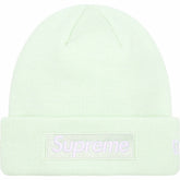 Supreme New Era® Box Logo Beanie Light Green