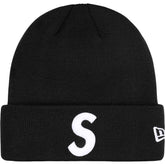 Supreme New Era® S Logo Beanie Black