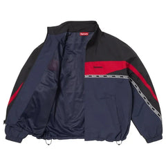 Supreme SS26 Logo Taping Track Jacket Navy