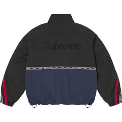 Supreme SS26 Logo Taping Track Jacket Navy