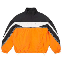 Supreme SS26 Logo Taping Track Jacket Orange