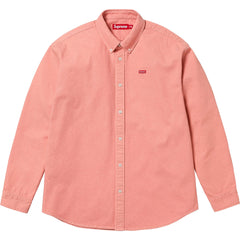 Supreme SS25 Small Box Denim Shirt Pink