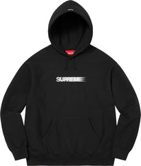 Supreme Motion Logo Hooded Sweatshirt Black