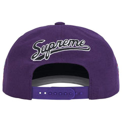 Supreme SS26 World Famous S Logo 6-Panel Purple