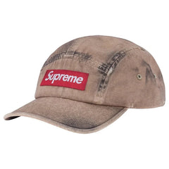 Supreme SS26 Overdyed Camp Cap Tan