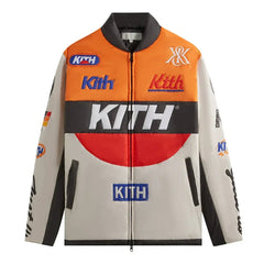 Kith Full Zip Brixton Puffed Shirt Jacket Sandrift