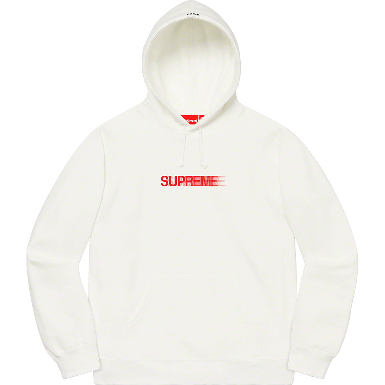 Supreme Motion Logo Hooded Sweatshirt White