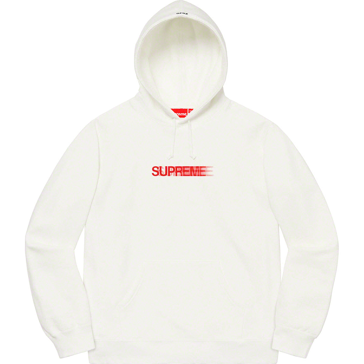 Supreme Motion Logo Hooded Sweatshirt White