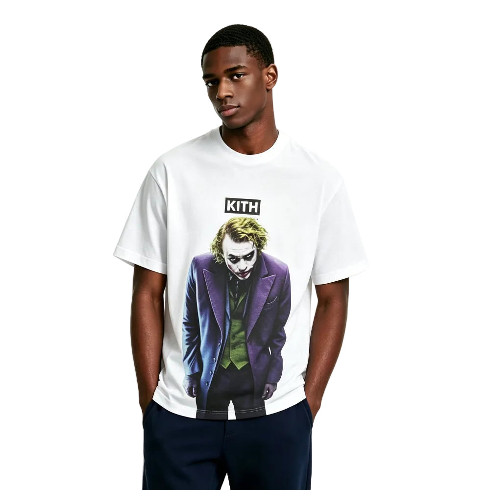 Kith x Batman Joker Tee White