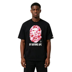 BAPE ABC Camo By Bathing Ape Tee Black Pink