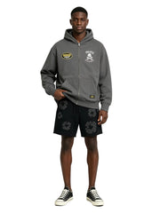 Denim Tears Mono Wreath Sweatshorts Black
