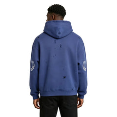 Gallery Dept. Distressed Chateau Ranch Hoodie Navy