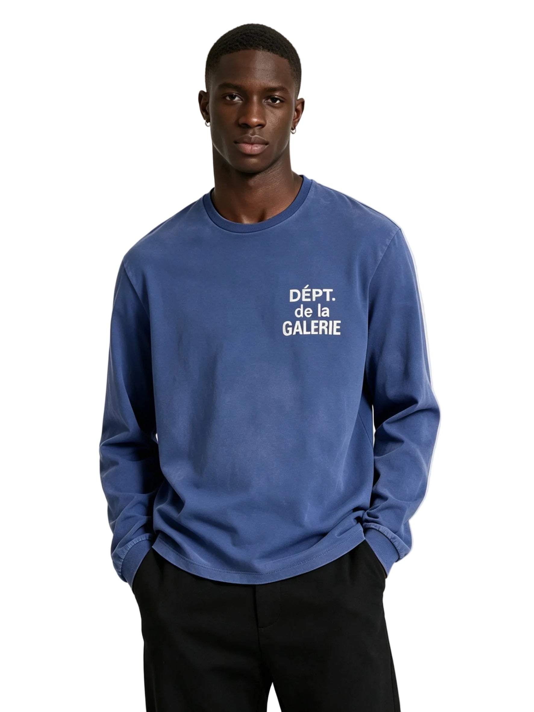 Gallery Dept. French Long-Sleeve Tee Navy