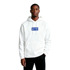 Kith Hebrew Script Hoodie White