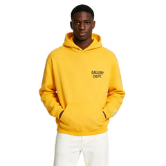 Gallery Dept. 90s GD Logo Hoodie Gold