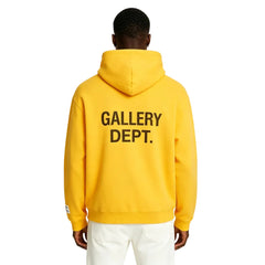 Gallery Dept. 90s GD Logo Hoodie Gold