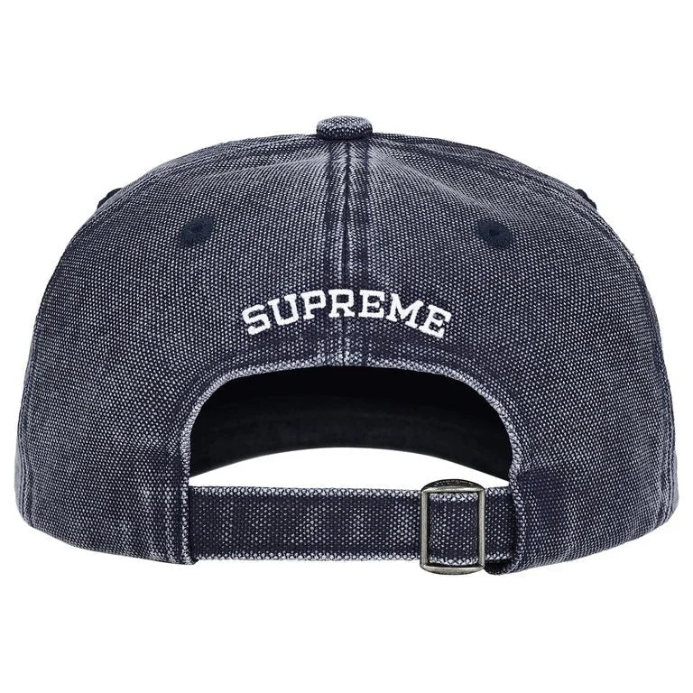 Supreme Pigment Coated S Logo 6-Panel Navy