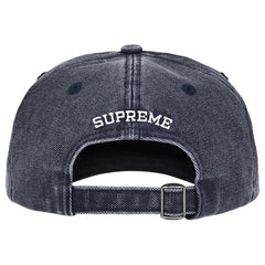 Supreme Pigment Coated S Logo 6-Panel Navy