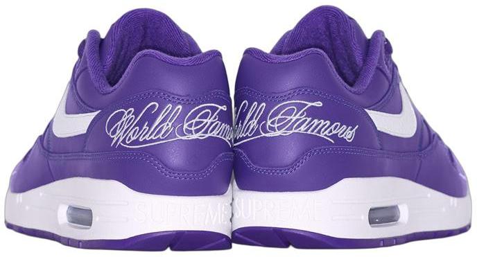 Supreme® Nike® Air Max 1 Purple