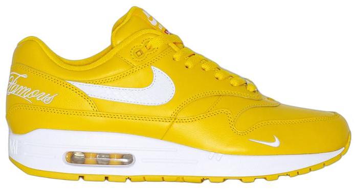 Supreme® Nike® Air Max 1 Yellow