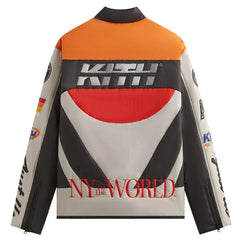Kith Full Zip Brixton Puffed Shirt Jacket Sandrift